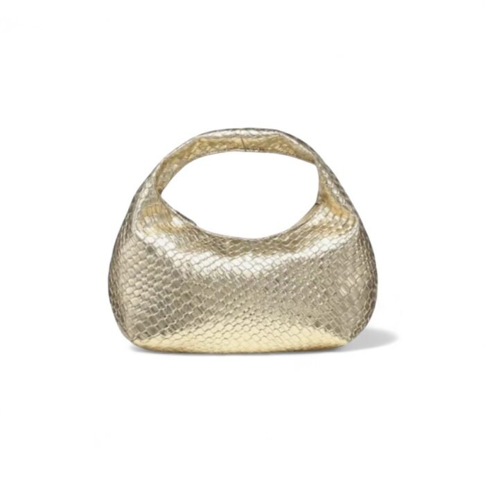 Bolso Ari dorado fondo blanco Bolso Ari dorado fondo blanco