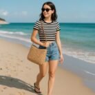 Bolso BEGY Beige Oscuro playa