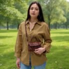 Bolso Bunny Burdeos modelo