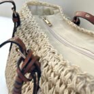 Bolso CAMILA Beige Claro lleno cerca