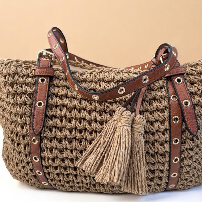 Bolso Camila Caqui lleno