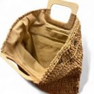 Bolso MORE Beige Oscuro interior