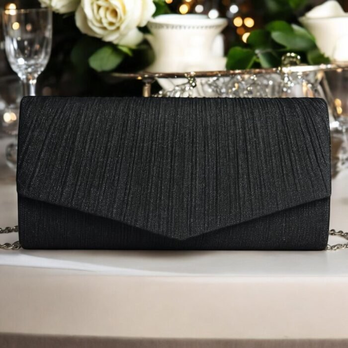 Bolso OZU Negro mesa boda