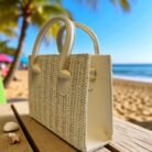 Bolso SIAKO Pequeño Blanco perfil