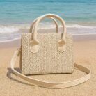 Bolso SIAKO Pequeño Blanco playa