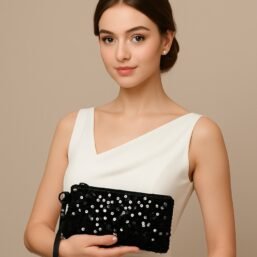 Bolso luna sin correa modelo