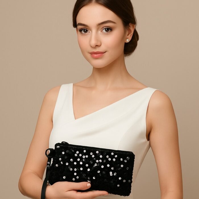 Bolso luna sin correa modelo