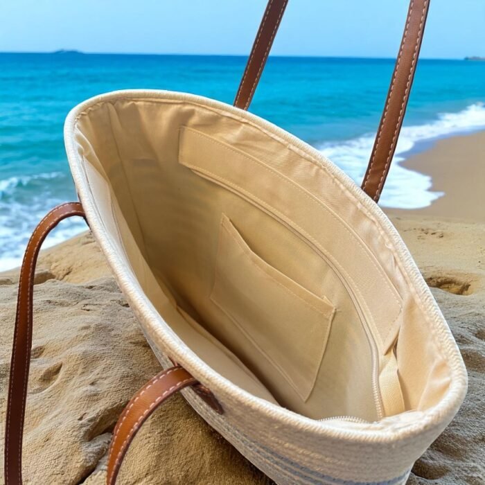 Bolso playa Turiso Azul abierto Bolso playa Turiso Azul abierto