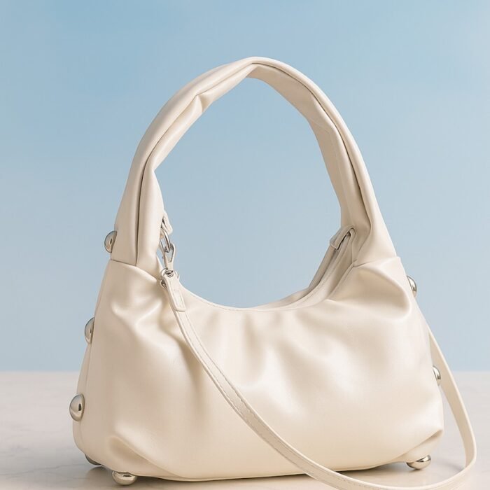 Bolso sach blanco detrás