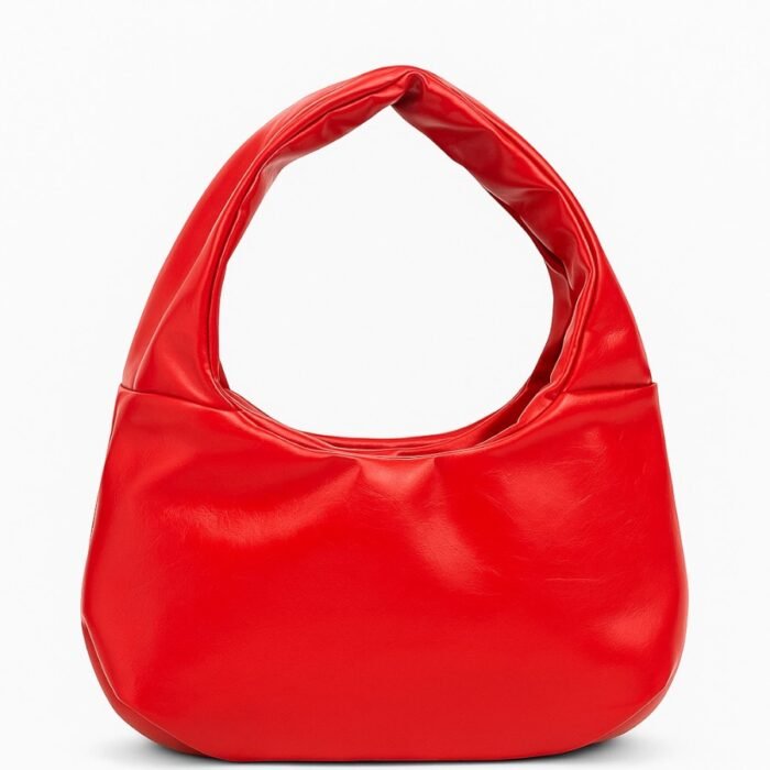Bolso sach rojo detrás