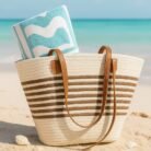 Bolso turiso marrón toalla