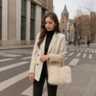 Bolso wisi fiesta beige modelo