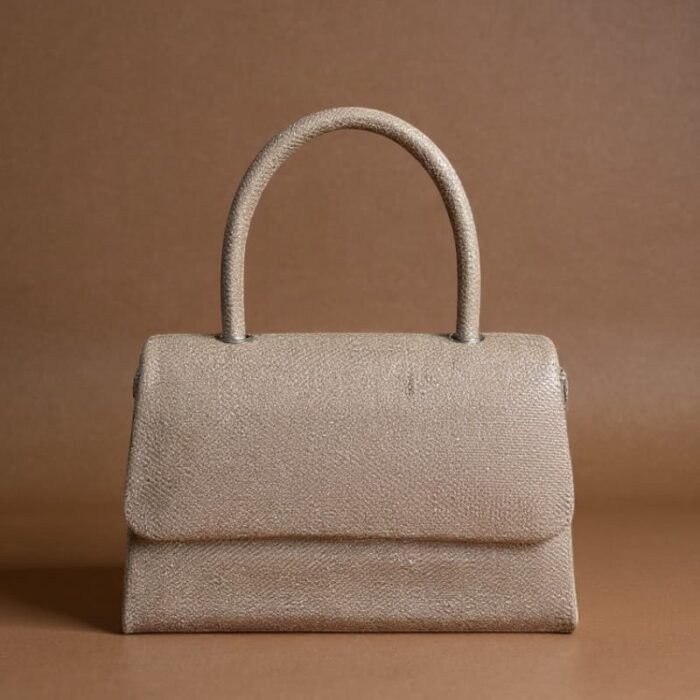 Bolso Bazyial Natural de frente