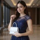 Bolso Bazyial plata modelo